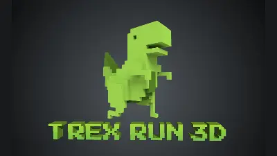 Dinosaur Game 3D background