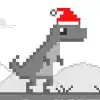Santa T-Rex Run - Free Clicker Games